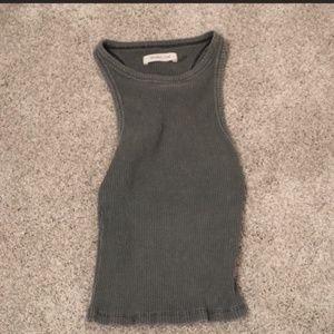 ribbed tank top